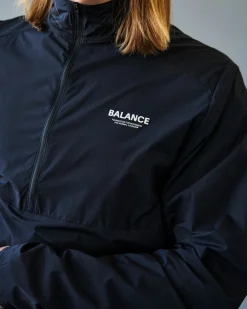 Pas Normal Studios Balance Half Zip Jacket — Black^Women Gym & Training|Gym & Training