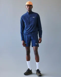 Pas Normal Studios Balance Half Zip Jacket — Navy^Women Gym & Training|Gym & Training