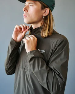 Pas Normal Studios Balance Half Zip Jacket — Dusty Brown^Women Gym & Training|Gym & Training