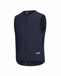 Pas Normal Studios Balance Insulated Vest — Navy^Women Gym & Training|Gym & Training
