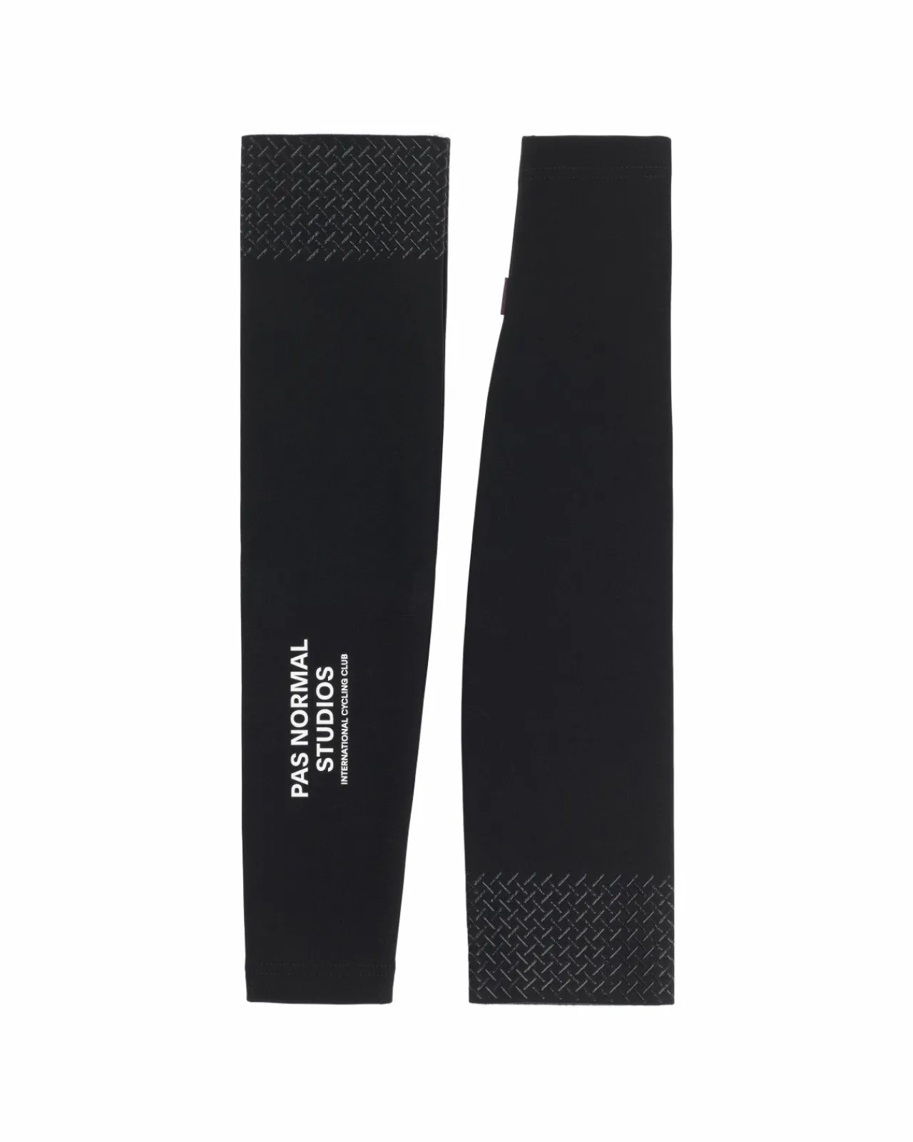 Pas Normal Studios Logo Arm Warmers — Black^Women Arm & Leg Warmers|Arm & Leg Warmers