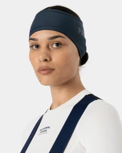 Pas Normal Studios Logo Headband — Navy^Women Accessories|Accessories
