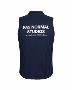 Pas Normal Studios Mechanism Rain Gilet — Navy^Women Jackets & Gilets|Jackets & Gilets