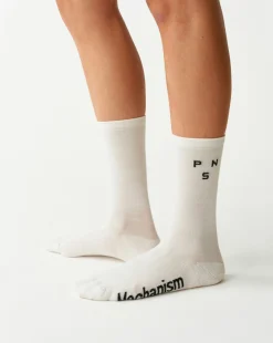 Pas Normal Studios Mechanism Thermal Socks — White^Women Socks|Socks
