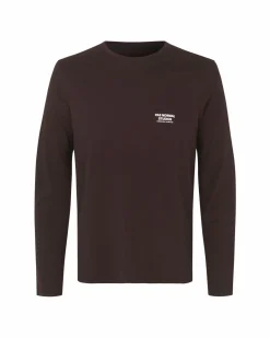 Pas Normal Studios Men's Balance Long Sleeve Top — Dark Red^ Gym & Training