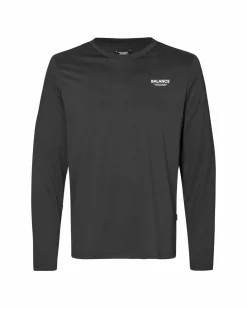 Pas Normal Studios Men's Balance Long Sleeve T-Shirt — Black^ Gym & Training