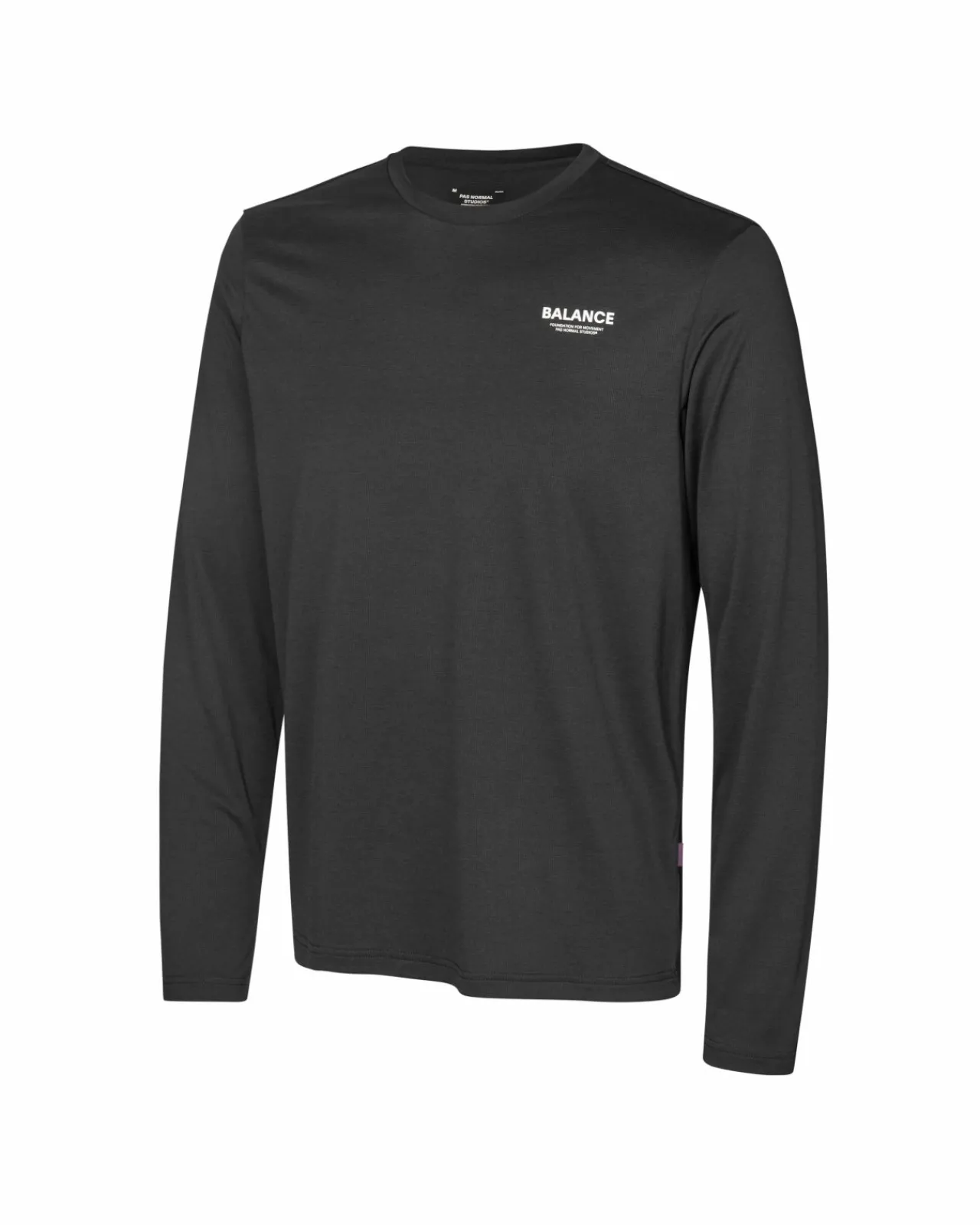 Pas Normal Studios Men's Balance Long Sleeve T-Shirt — Black^ Gym & Training