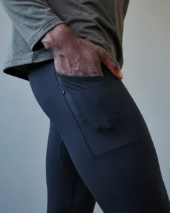 Pas Normal Studios Men's Balance Long Tights — Black^ Gym & Training