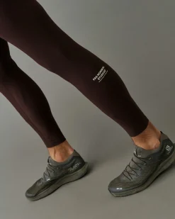 Pas Normal Studios Men's Balance Long Tights — Dark Red^ Gym & Training