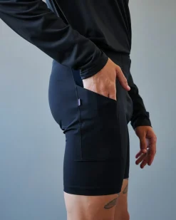 Pas Normal Studios Men's Balance Short Tights — Black^ Gym & Training