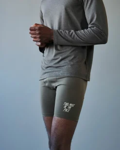 Pas Normal Studios Men's Balance Short Tights — Dusty Brown^ Gym & Training