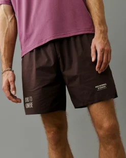 Pas Normal Studios Men's Balance Shorts — Dark Red^ Gym & Training