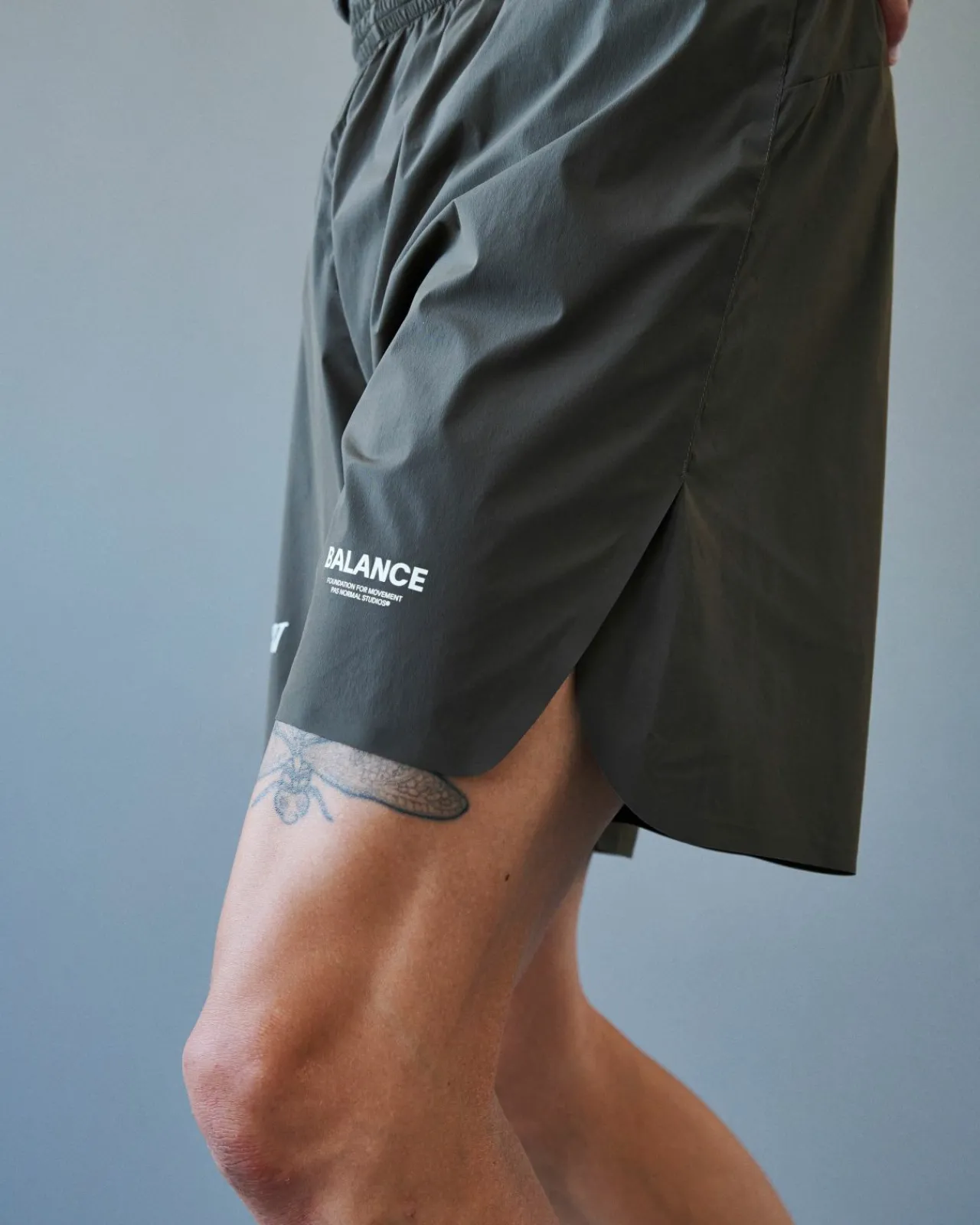 Pas Normal Studios Men's Balance Shorts — Dusty Brown^ Gym & Training