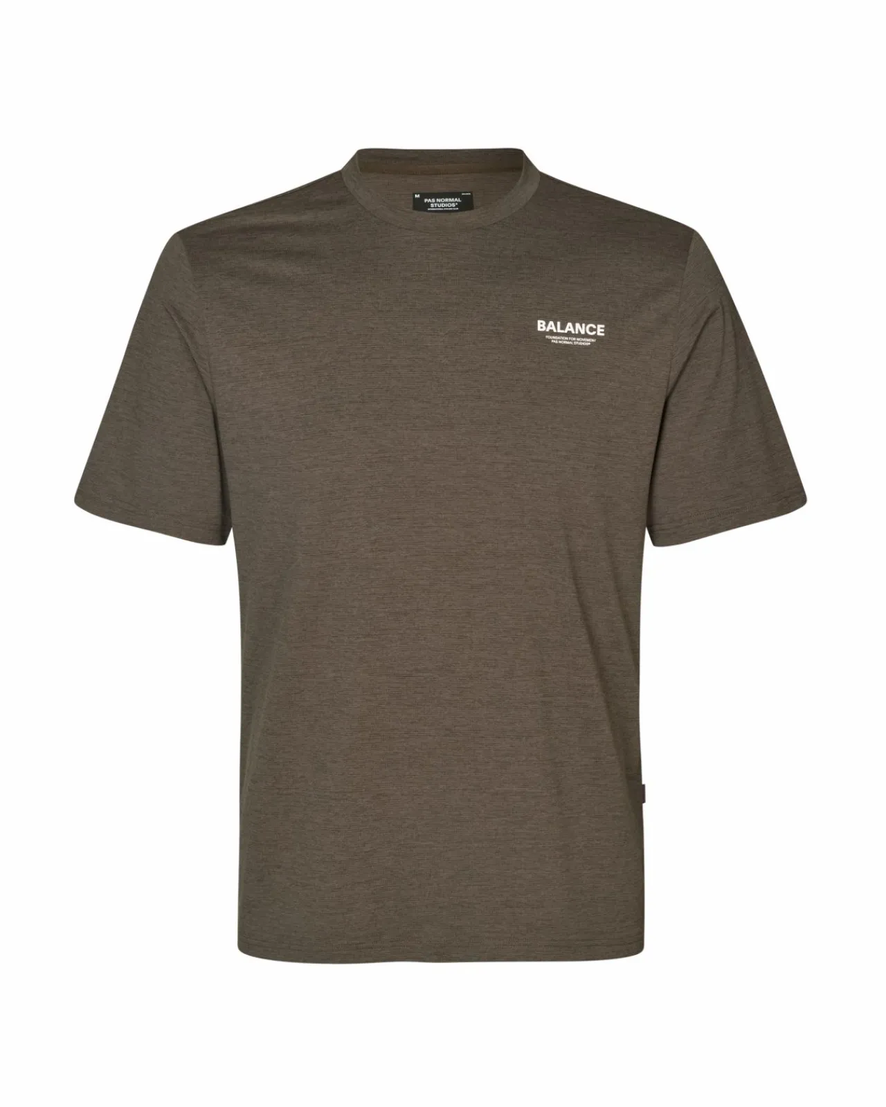 Pas Normal Studios Men's Balance T-shirt — Dusty Brown^ Gym & Training