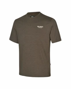 Pas Normal Studios Men's Balance T-shirt — Dusty Brown^ Gym & Training
