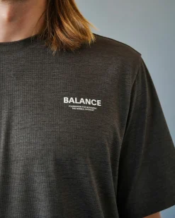Pas Normal Studios Men's Balance T-shirt — Dusty Brown^ Gym & Training