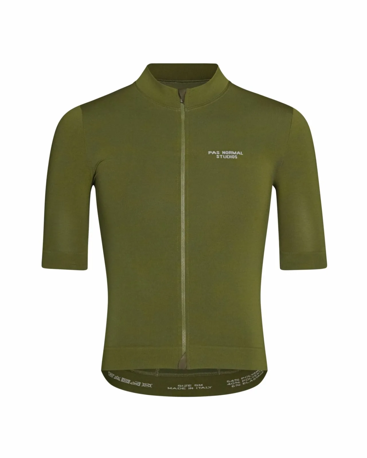 Pas Normal Studios Men's Escapism Knit Jersey — Dark Moss^ Jerseys