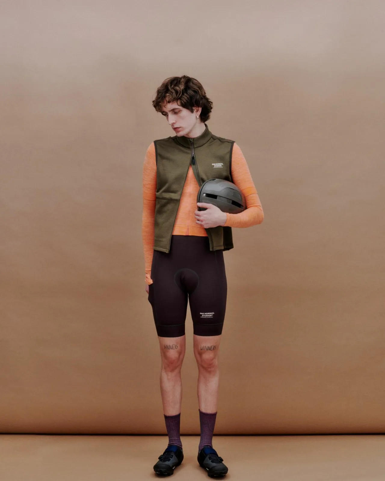 Pas Normal Studios Men's Escapism Light Bibs — Dark Red^ Bibs