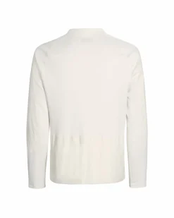 Pas Normal Studios Men's Escapism Technical LS T-shirt — Off White^ Jerseys