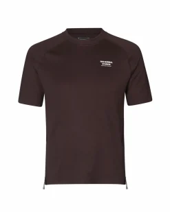 Pas Normal Studios Men's Escapism Technical T-shirt — Dark Red^ Jerseys