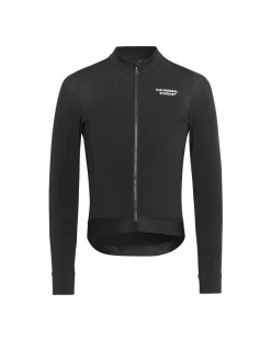 Pas Normal Studios Men's Essential Long Sleeve Jersey — Black^ Jerseys