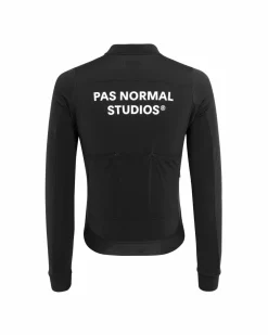 Pas Normal Studios Men's Essential Long Sleeve Jersey — Black^ Jerseys