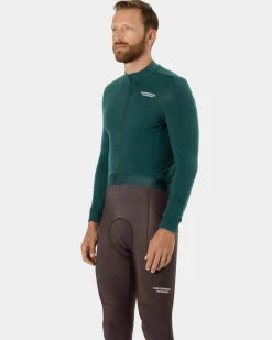 Pas Normal Studios Men's Essential Long Sleeve Jersey — Petroleum^ Jerseys
