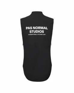 Pas Normal Studios Men's Essential Shield Gilet — Black^ Jackets & Gilets