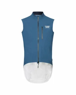 Pas Normal Studios Men's Essential Shield Gilet — Dark Blue^ Jackets & Gilets