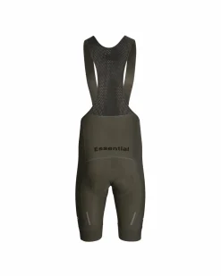 Pas Normal Studios Men's Essential Thermal Bibs — Dark Olive^ Bibs