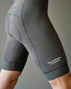 Pas Normal Studios Men's Essential Thermal Bibs — Stone Grey^ Bibs