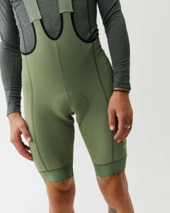 Pas Normal Studios Men's Essential Thermal Bibs — Dark Celeste^ Bibs