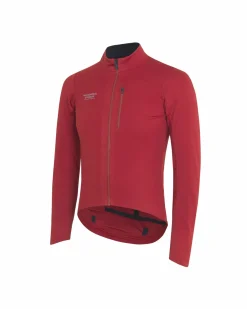 Pas Normal Studios Men's Essential Thermal Jacket — Deep Red^ Jackets & Gilets