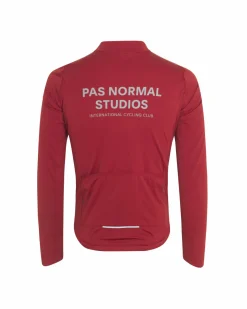 Pas Normal Studios Men's Essential Thermal Jacket — Deep Red^ Jackets & Gilets