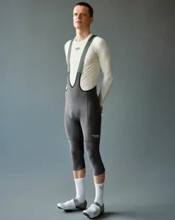 Pas Normal Studios Men's Essential Thermal Knickers — Stone Grey^ Bibs