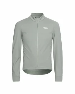 Pas Normal Studios Men's Essential Thermal Long Sleeve Jersey — Dark Celeste^ Jerseys