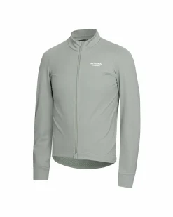 Pas Normal Studios Men's Essential Thermal Long Sleeve Jersey — Dark Celeste^ Jerseys
