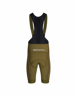 Pas Normal Studios Men's Mechanism Deep Winter Bibs — Brown Olive^ Bibs