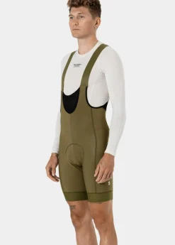 Pas Normal Studios Men's Mechanism Deep Winter Bibs — Brown Olive^ Bibs
