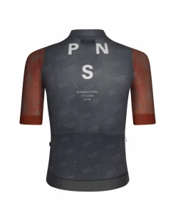 Pas Normal Studios Men's Mechanism Late Drop Jersey — Black Contrast^ Jerseys