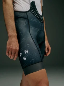 Pas Normal Studios Men's Mechanism Late Drop Bibs — Black Contrast^ Bibs