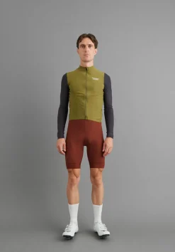 Pas Normal Studios Men's Mechanism Long Sleeve Jersey — Deep Grey / Green^ Jerseys