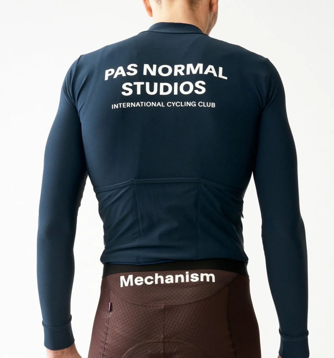 Pas Normal Studios Men's Mechanism Long Sleeve Jersey — Navy^ Jerseys