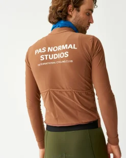 Pas Normal Studios Men's Mechanism Long Sleeve Jersey — Hazel^ Jerseys