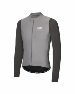 Pas Normal Studios Men's Mechanism Long Sleeve Jersey — Colour Block Grey^ Jerseys