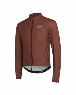 Pas Normal Studios Men's Mechanism Pertex Rain Jacket — Dark Brown^ Jackets & Gilets