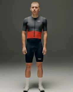 Pas Normal Studios Men's Mechanism Pro Jersey — Navy / Deep Red^ Jerseys