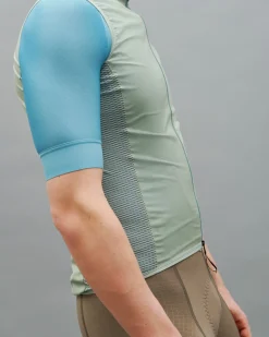 Pas Normal Studios Men's Mechanism Stow Away Gilet — Dusty Mint^ Jackets & Gilets