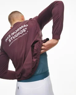Pas Normal Studios Men's Mechanism Stow Away Jacket — Light Burgundy^ Jackets & Gilets