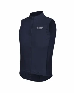 Pas Normal Studios Men's Mechanism Stow Away Gilet — Navy^ Jackets & Gilets